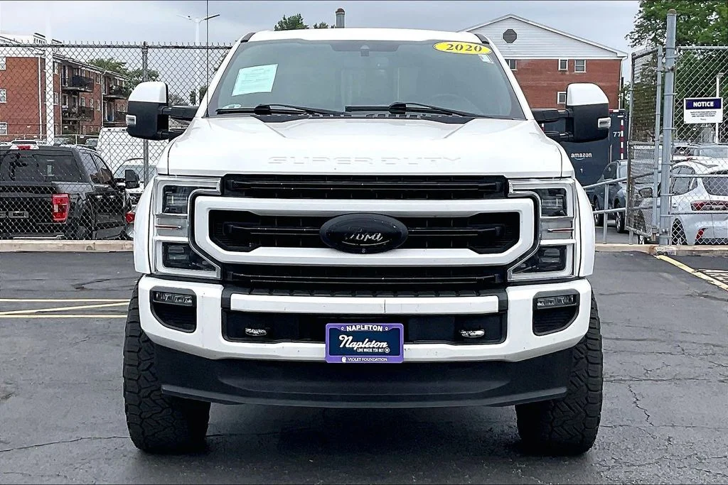Used 2020 White Ford Platinum image 2