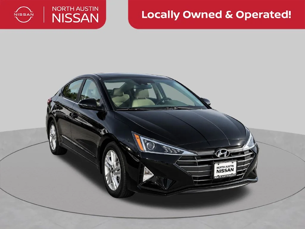 Used 2020 Phantom Black Hyundai SEL image 1