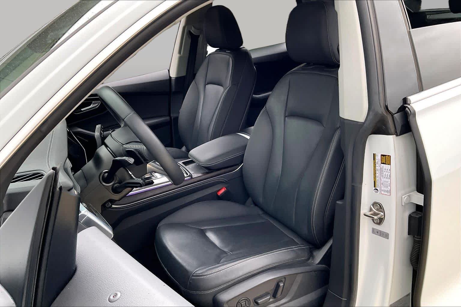 Used 2023 Glacier White Metallic Audi Premium Plus image 8