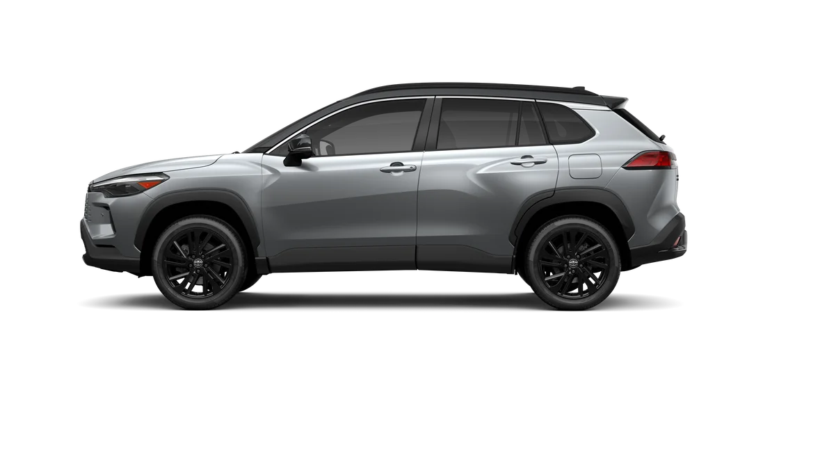 New 2026 Sonic Silver with Jet Black roof Toyota Hybrid XSE image 25