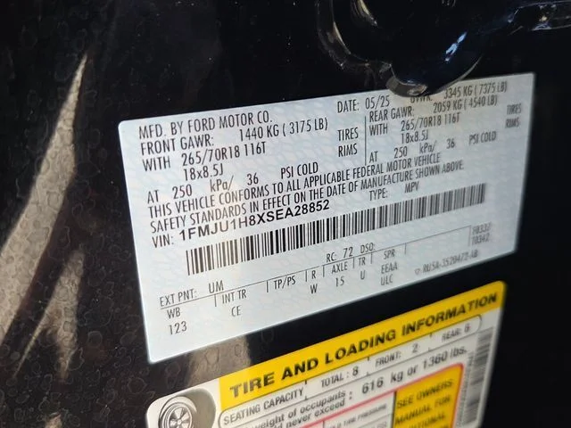 Certified Used 2025 Agate Black Metallic Ford Active image 11