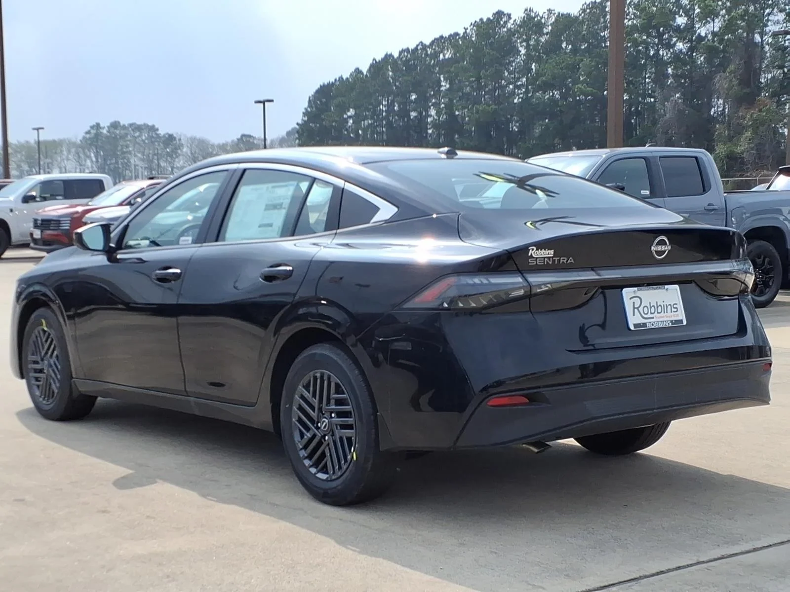 2026 Nissan Sentra SV Black at Robbins Nissan