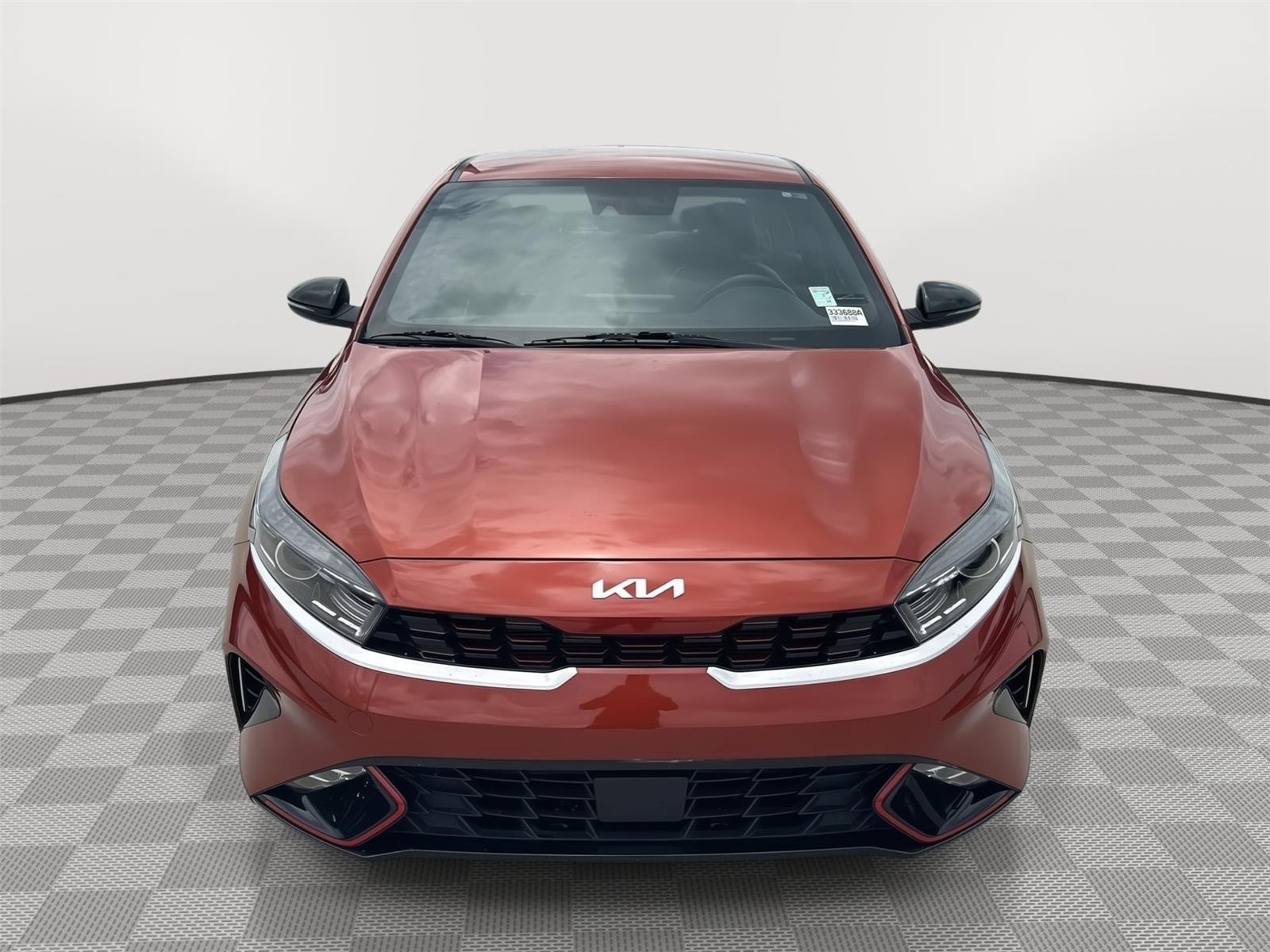 Certified Used 2023 Fire Orange Kia GT-Line image 2