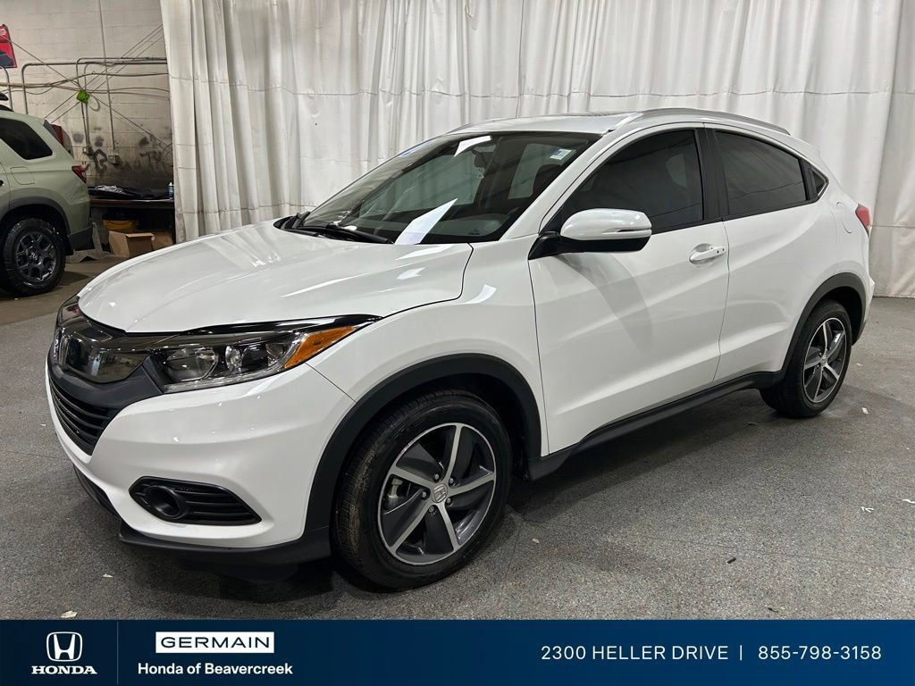 Certified Used 2022 Platinum White Pearl Honda 2WD EX image 35