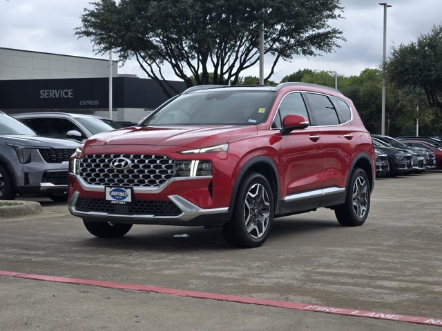Certified Used 2023 Calypso Red Hyundai Limited image 3
