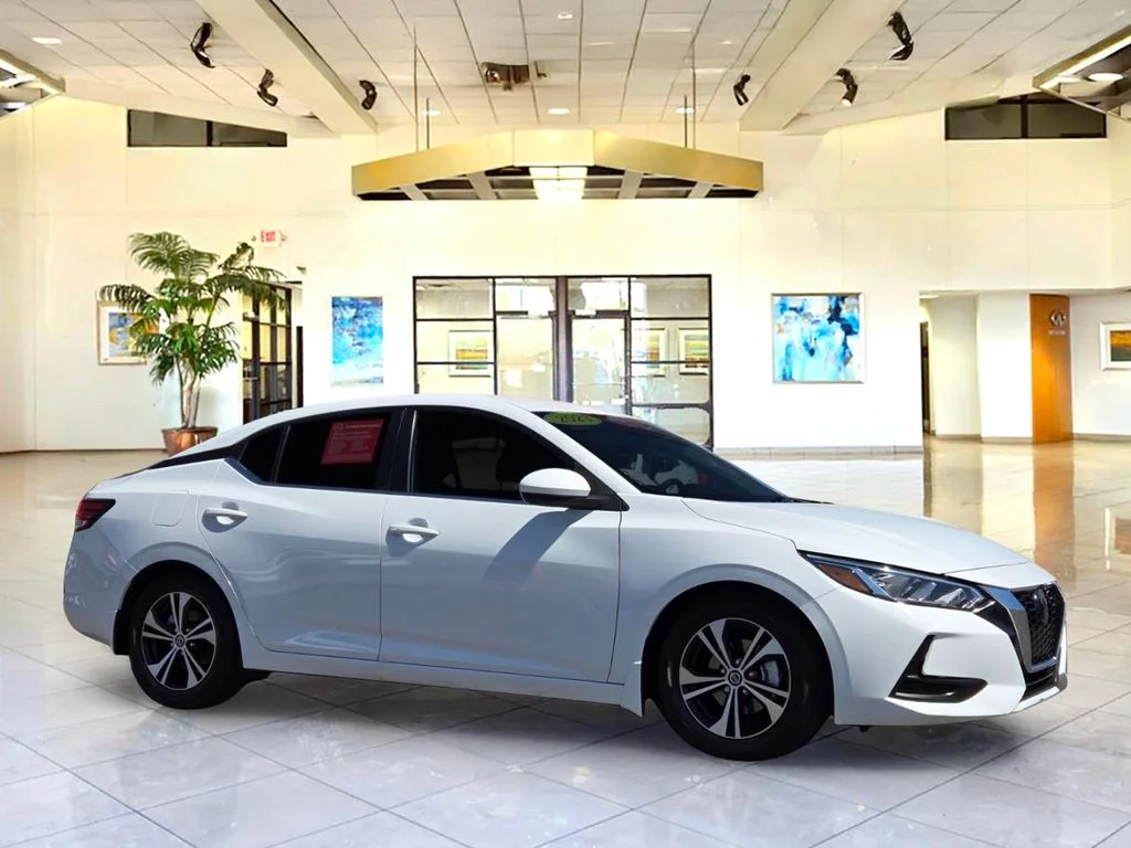 Certified Used 2023 White Nissan SV image 3
