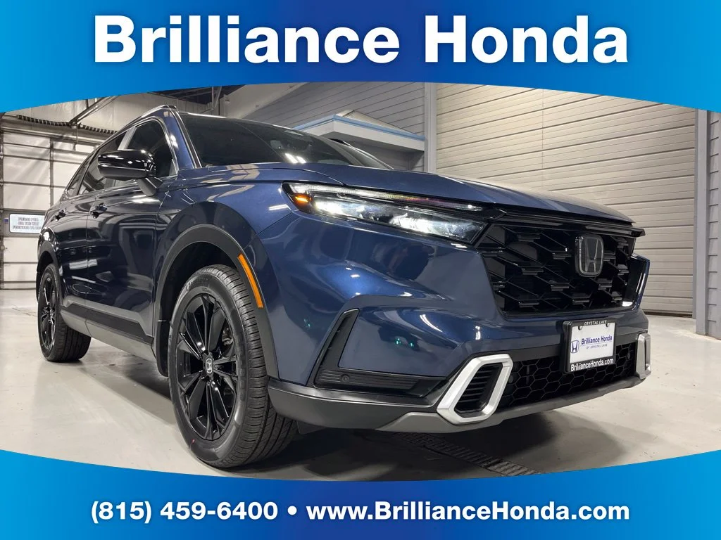 Used 2024 Canyon River Blue Metallic Honda HYBRID AWD SP TRG image 1