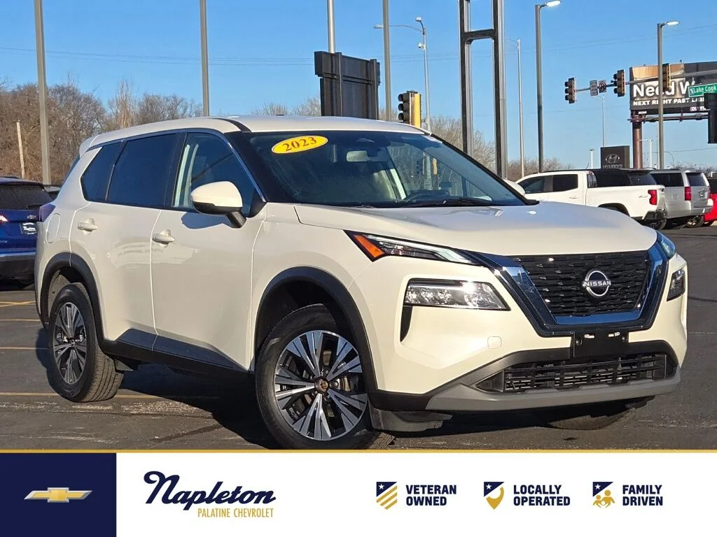 Used 2023 White Nissan SV image 1