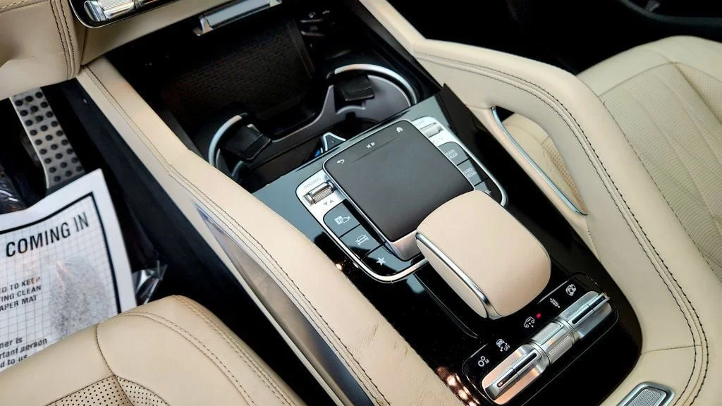 Used 2021 Iridium Silver Metallic Mercedes-Benz AMG® GLS 63 4MATIC+ SUV w/ Carbon Fiber Trim & Captain