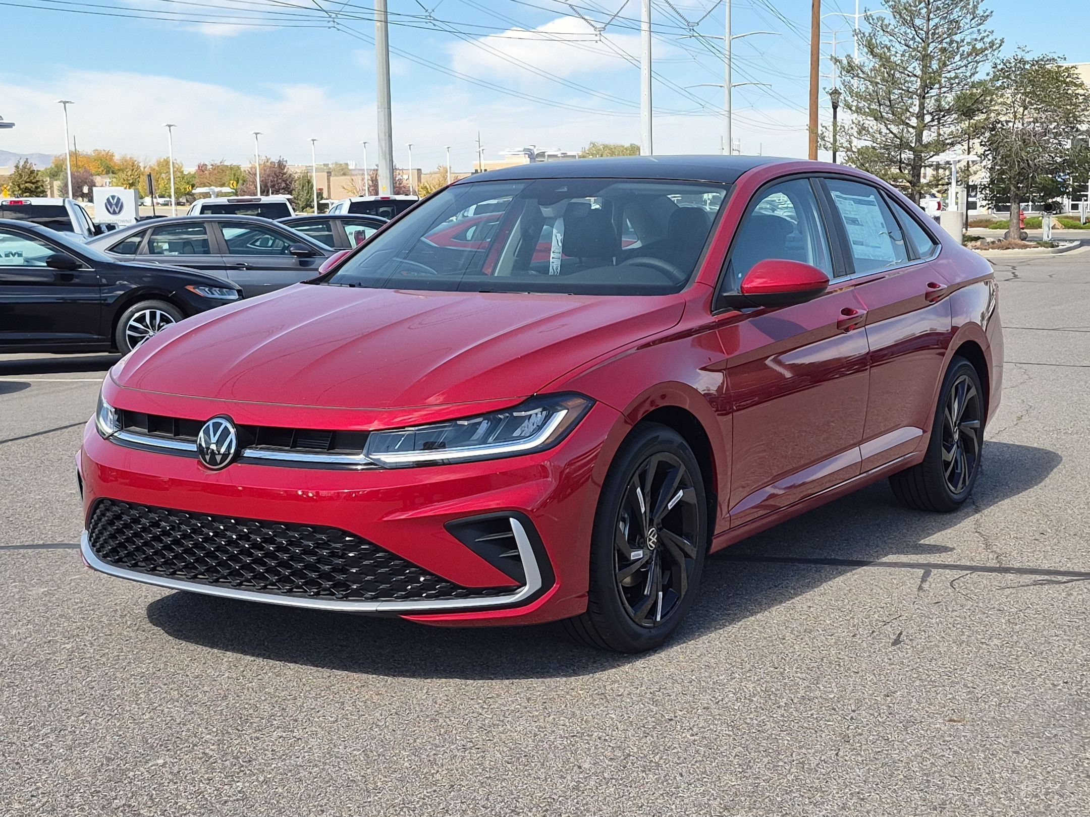 New 2027 Kings Red Metallic Volkswagen SE image 8