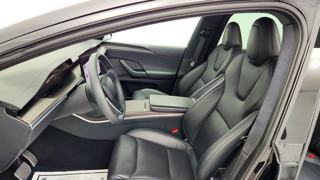 Used 2023 Solid Black Tesla AWD image 26