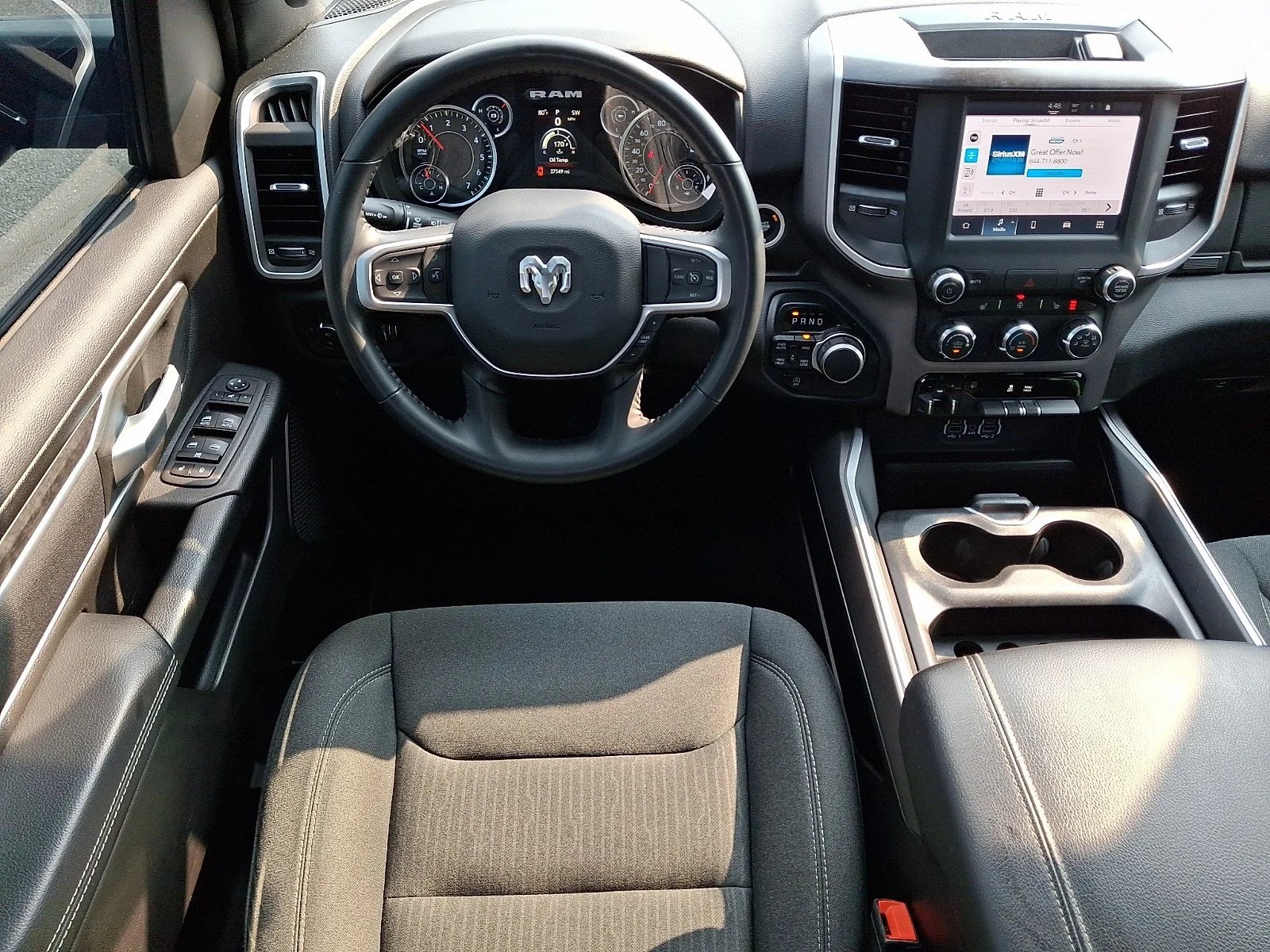 Used 2023 Diamond Black Crystal Pearlcoat Ram Big Horn image 12