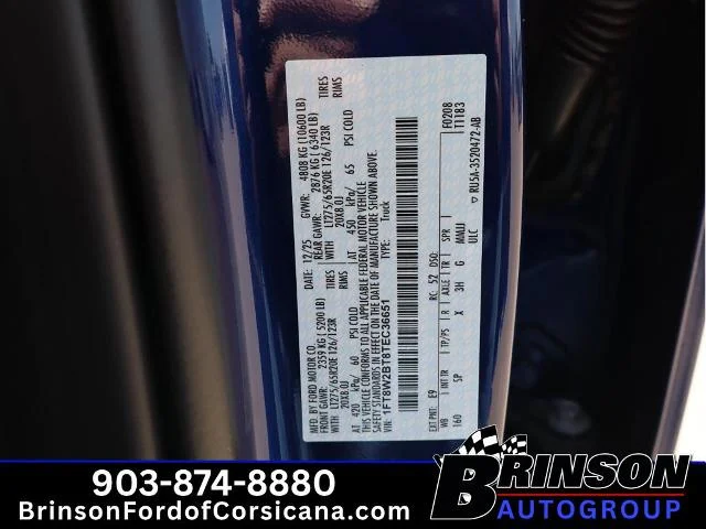 New 2026 Argon Blue Metallic Ford F-250® King Ranch® image 47
