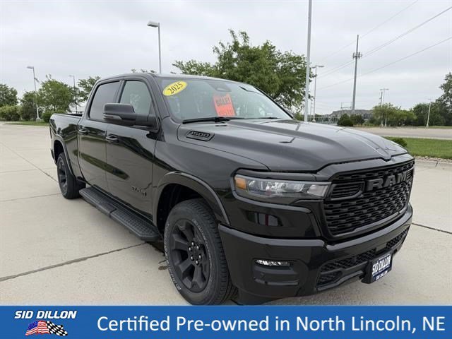 Used 2025 Diamond Black Crystal Pearlcoat Ram Big Horn image 6