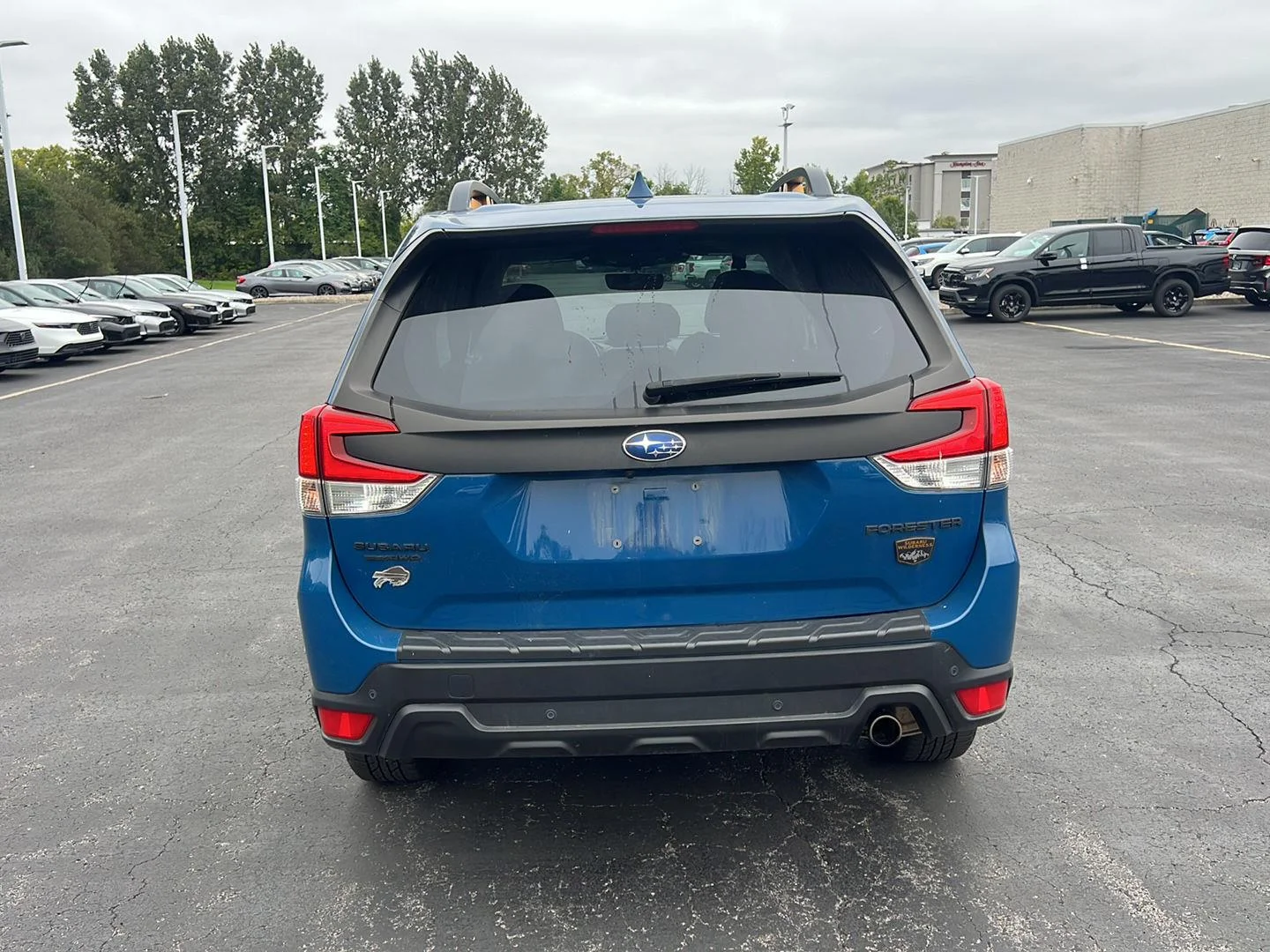 Used 2023 Geyser Blue Subaru Wilderness image 6