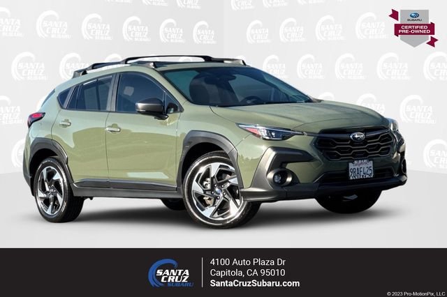 Certified Used 2024 Green Subaru Limited image 1