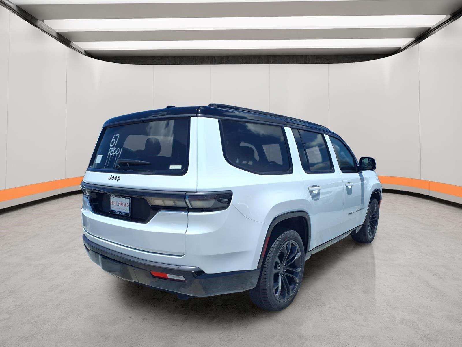 New 2026 Bright White Clear-Coat Exterior Paint Jeep Summit Reserve image 4