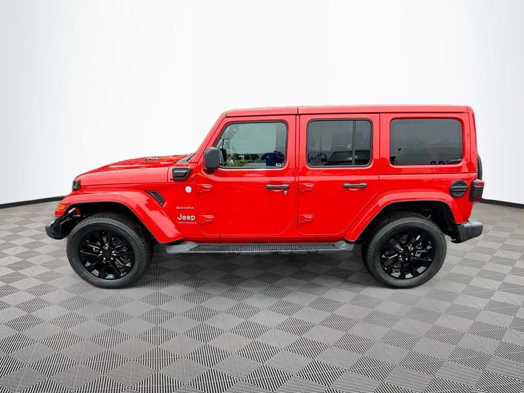 Used 2023 Red Jeep Sahara 4xe image 9