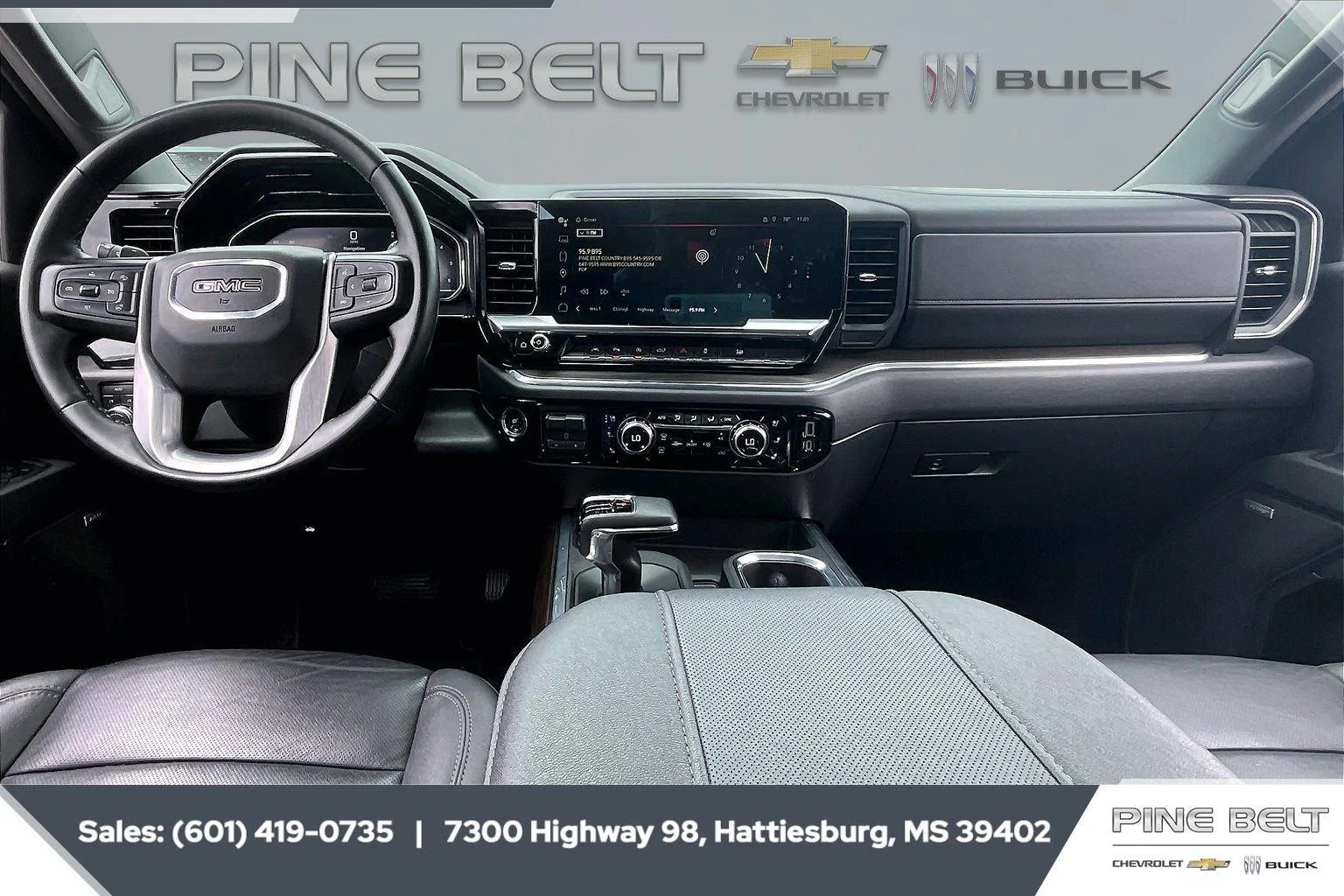 Used 2024 Sterling Metallic GMC SLT image 14