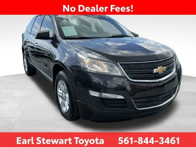 Used 2016 Chevrolet Traverse LS with VIN 1GNKRFEDXGJ314800 for sale in Lake Park, FL