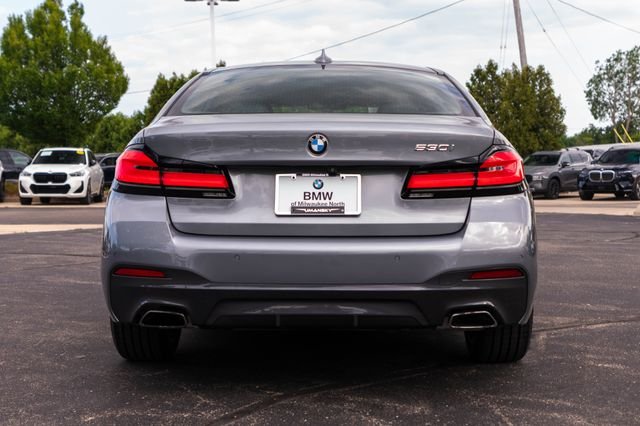 Certified Used 2023 Skyscraper Grey Metallic BMW 530i image 9