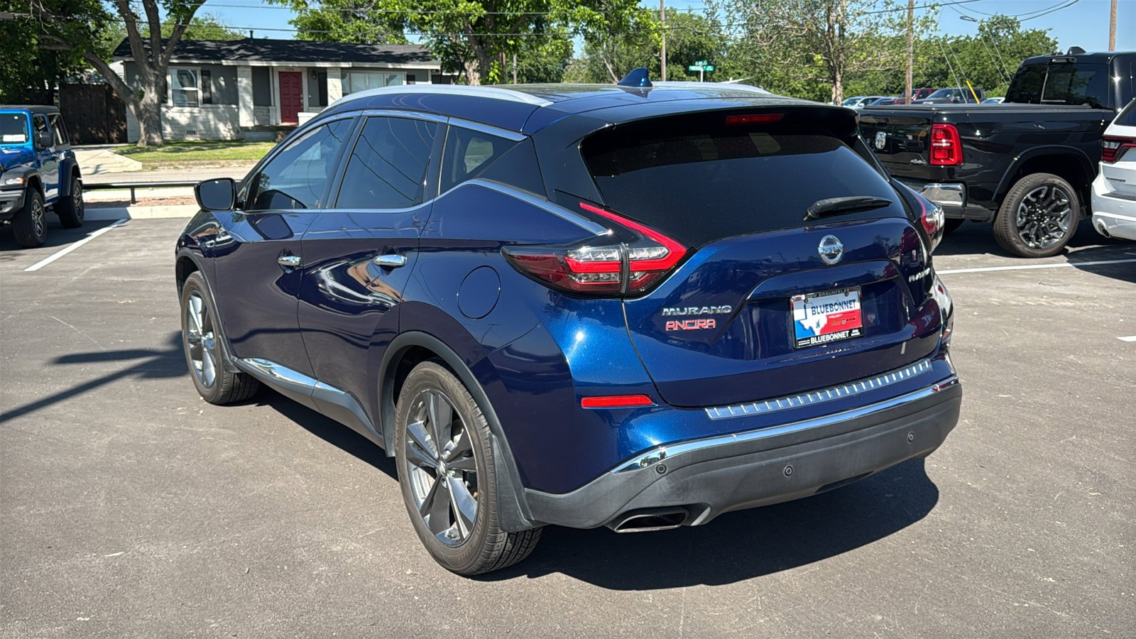 Certified Used 2020 Deep Blue Pearl Nissan Platinum image 7