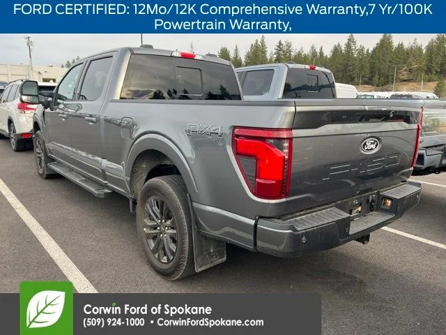 Used 2024 Carbonized Gray Metallic Ford XLT image 3