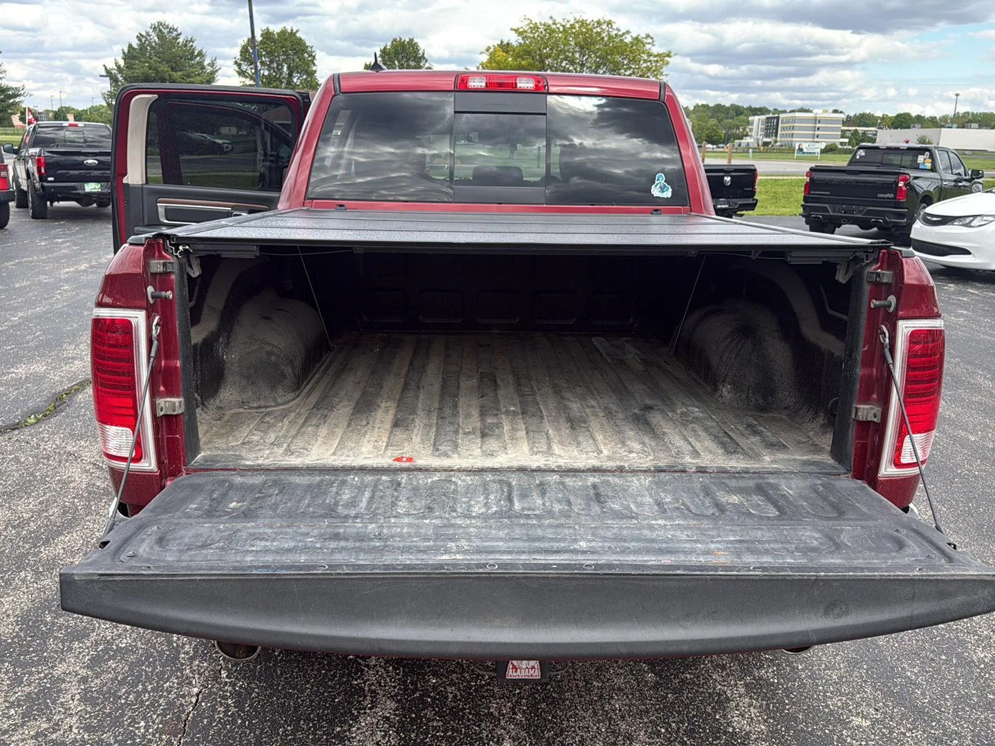 Used 2015 Deep Cherry Red Crystal Pearlcoat Ram Laramie image 21