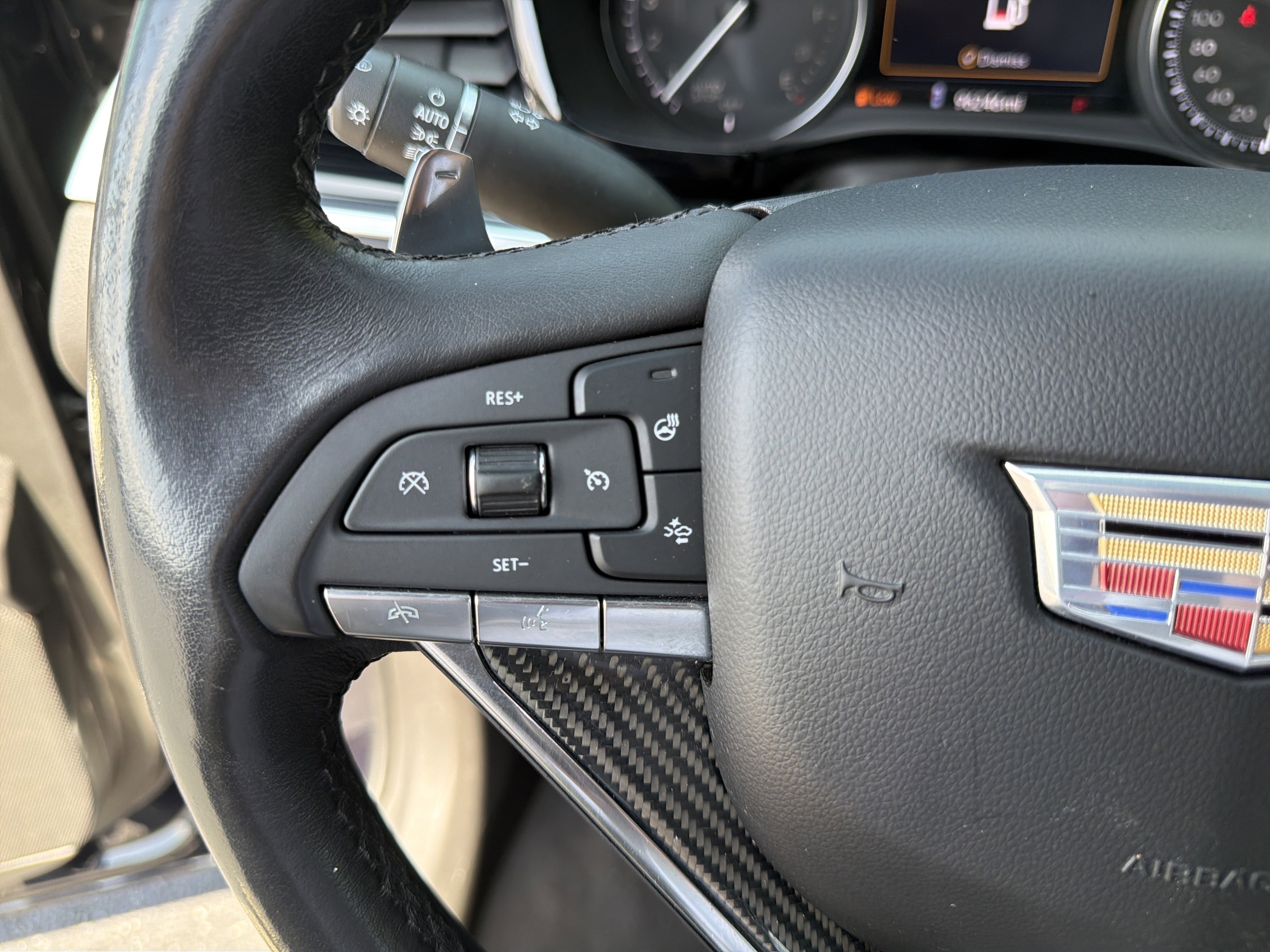 Used 2021 Dark Moon Blue Metallic Cadillac Sport image 31