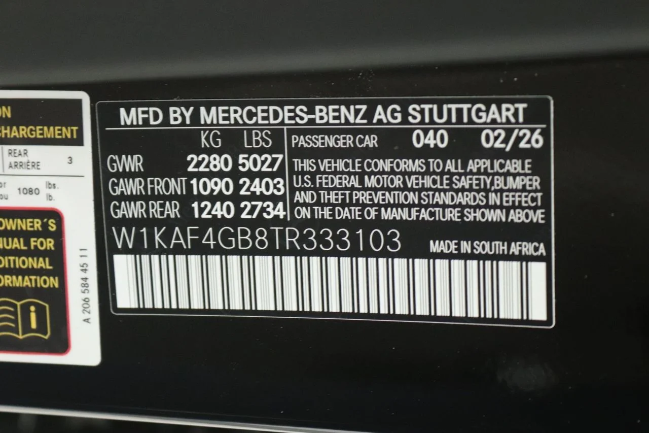 New 2026 Black Mercedes-Benz C 300 image 12