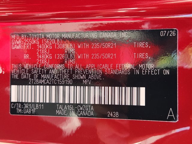 New 2026 Matador Red Mica Lexus PREMIUM PLUS image 30