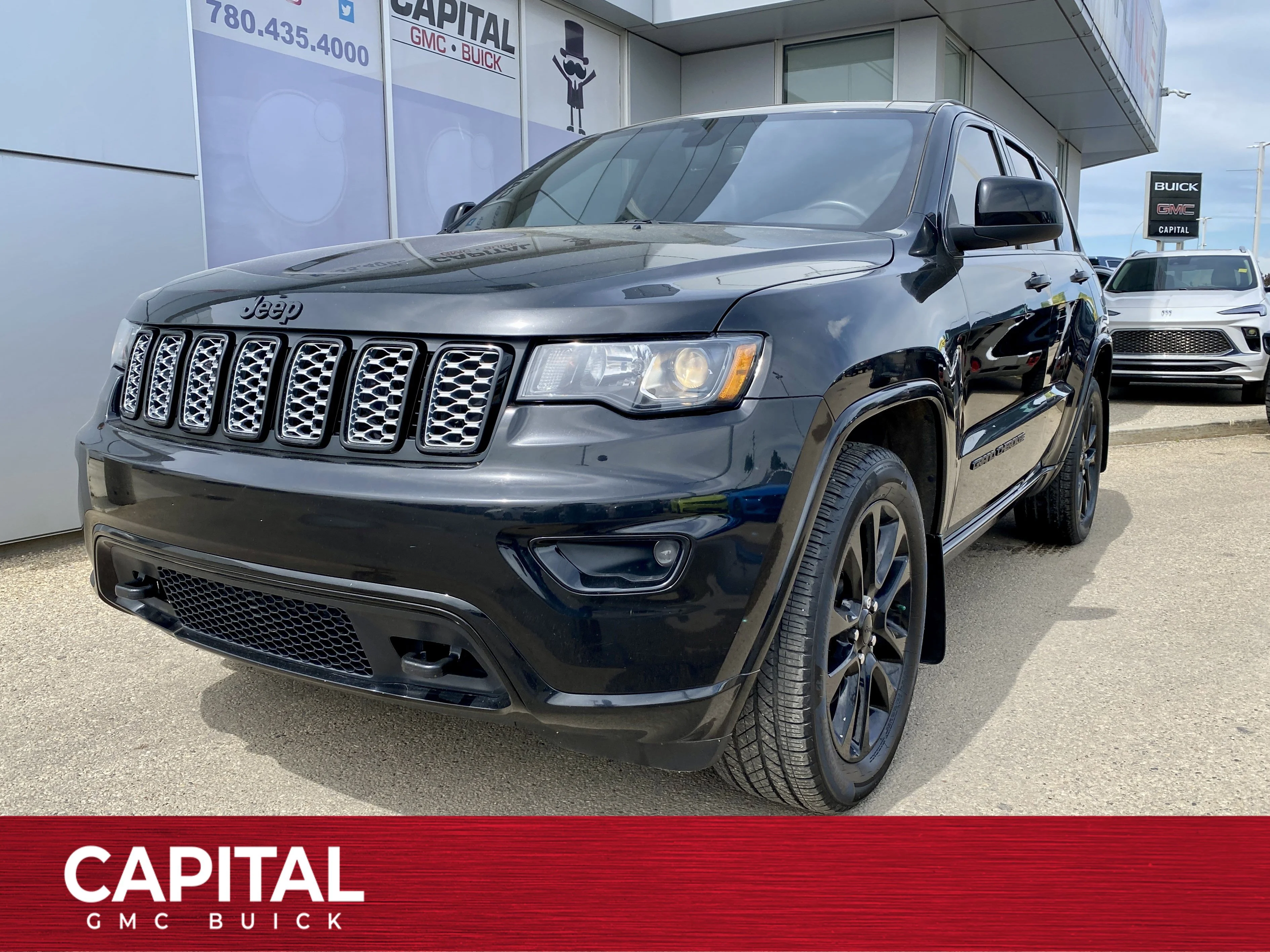 Certified Used 2021 Black Jeep Altitude image 1