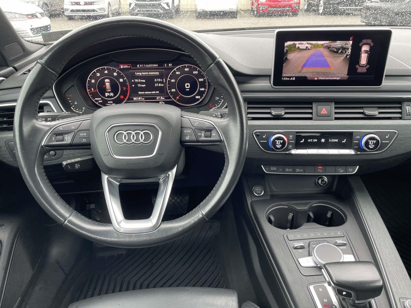 Used 2017 Brilliant Black Audi Premium Plus image 2