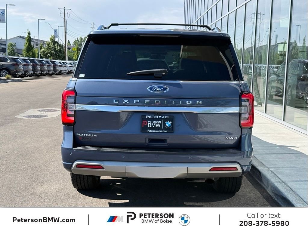 Used 2023 Blue Ford Platinum image 4