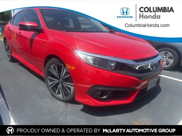 Used 2018 Red Honda EX-T image 1