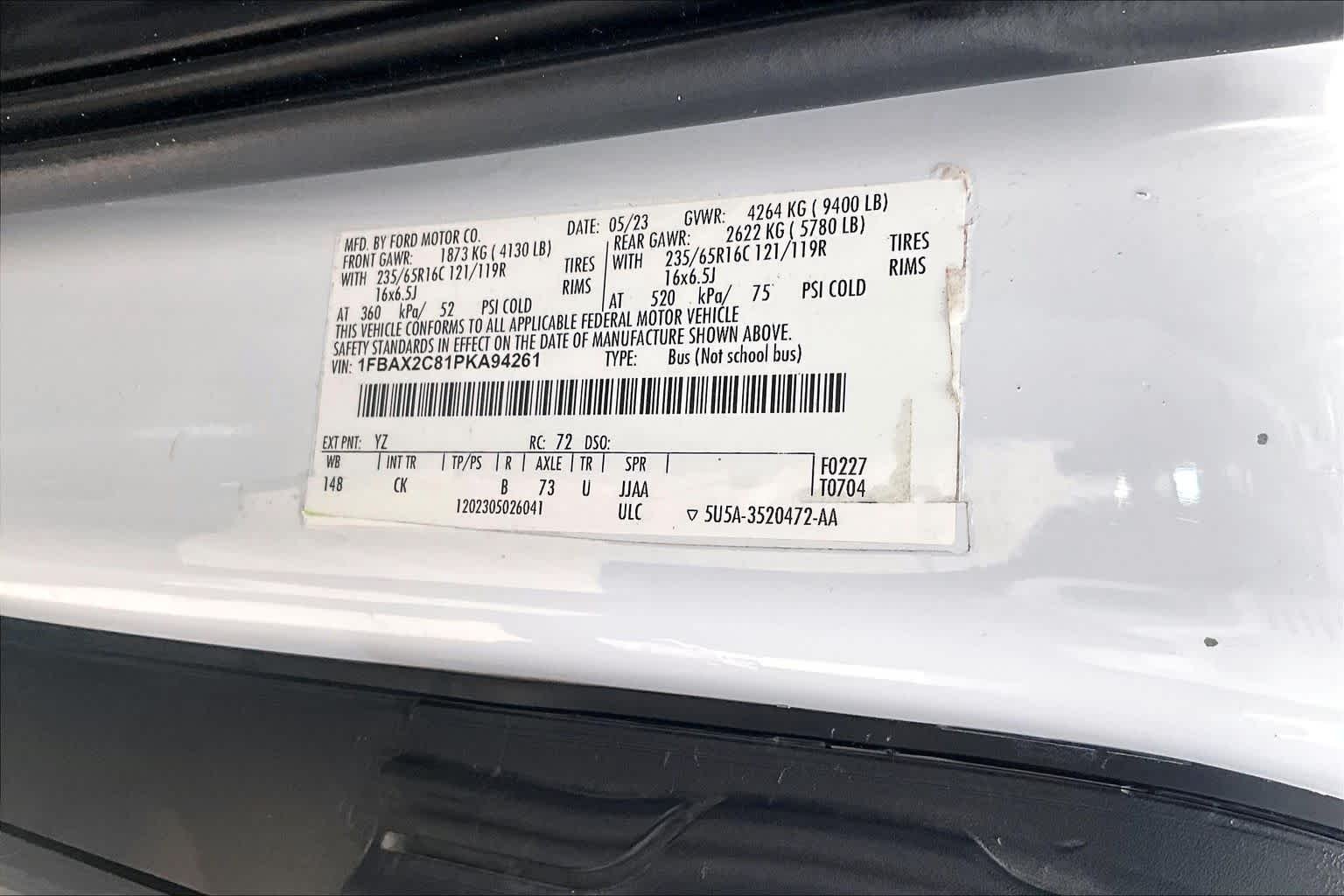 Used 2023 Oxford White Ford XLT image 33