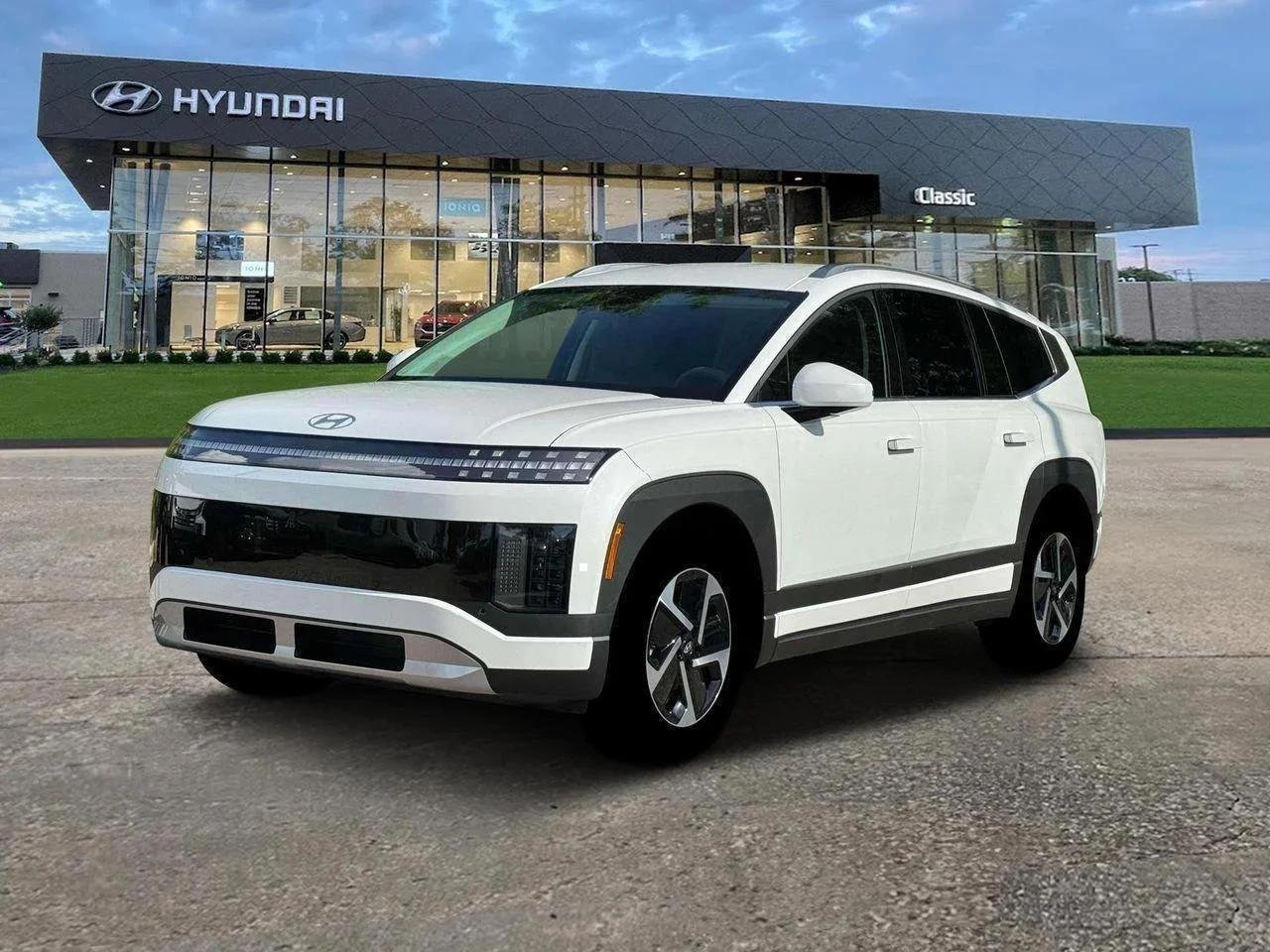 Snow White Pearl 2026 Hyundai Ioniq 9 SUV / Crossover All-Wheel Drive 1-Speed Dual Clutch