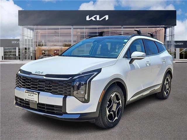 New 2026 White KIA EX Front-Wheel Drive image 1