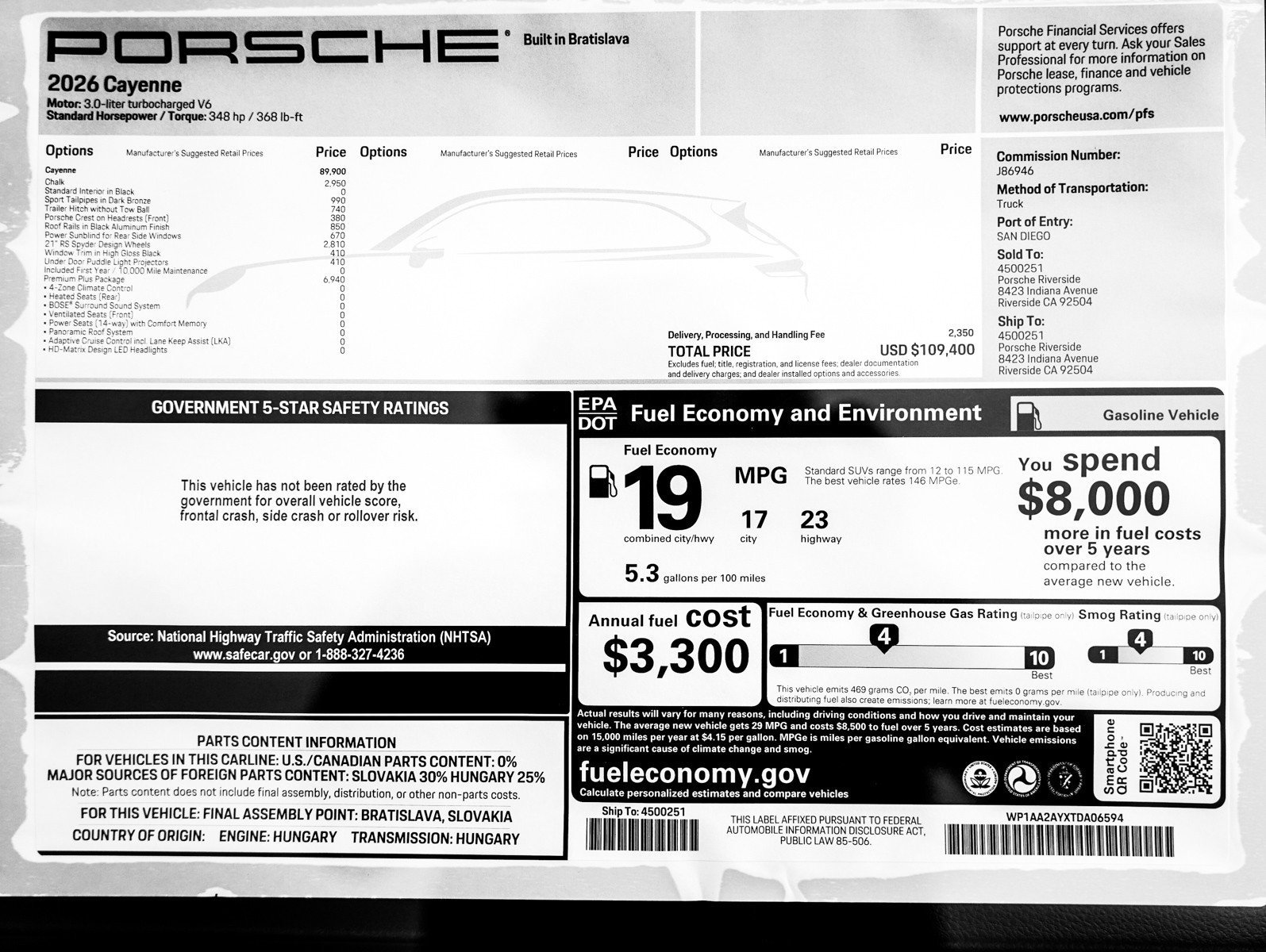 New 2026 CHALK Porsche  image 28