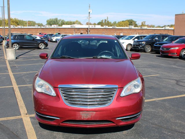 Used 2012 Deep Cherry Red Crystal Chrysler Touring image 3