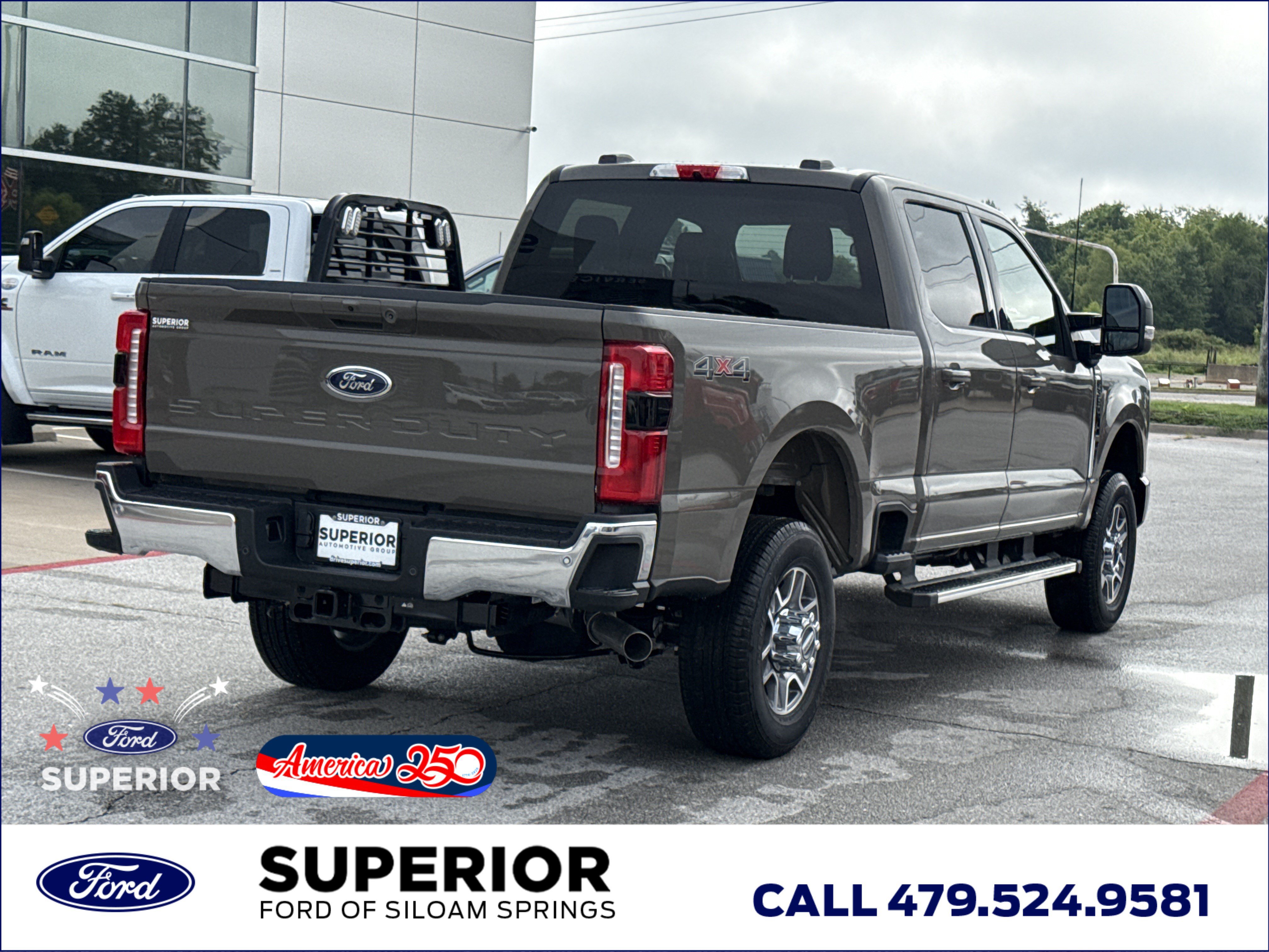 New 2026 Marsh Gray Ford Lariat 4WD image 3