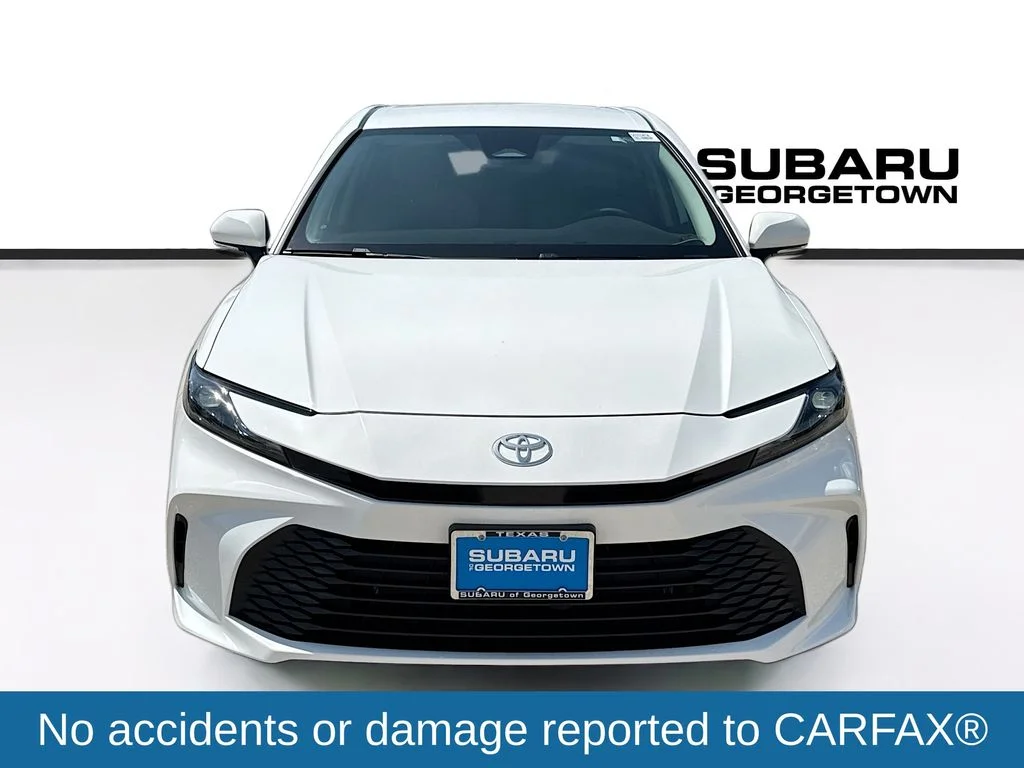 Used 2025 White Toyota LE image 2