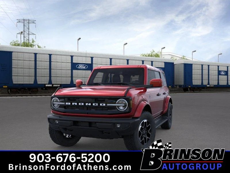 New 2026 Ruby Red Metallic Tinted Clearcoat Ford Outer Banks® image 2