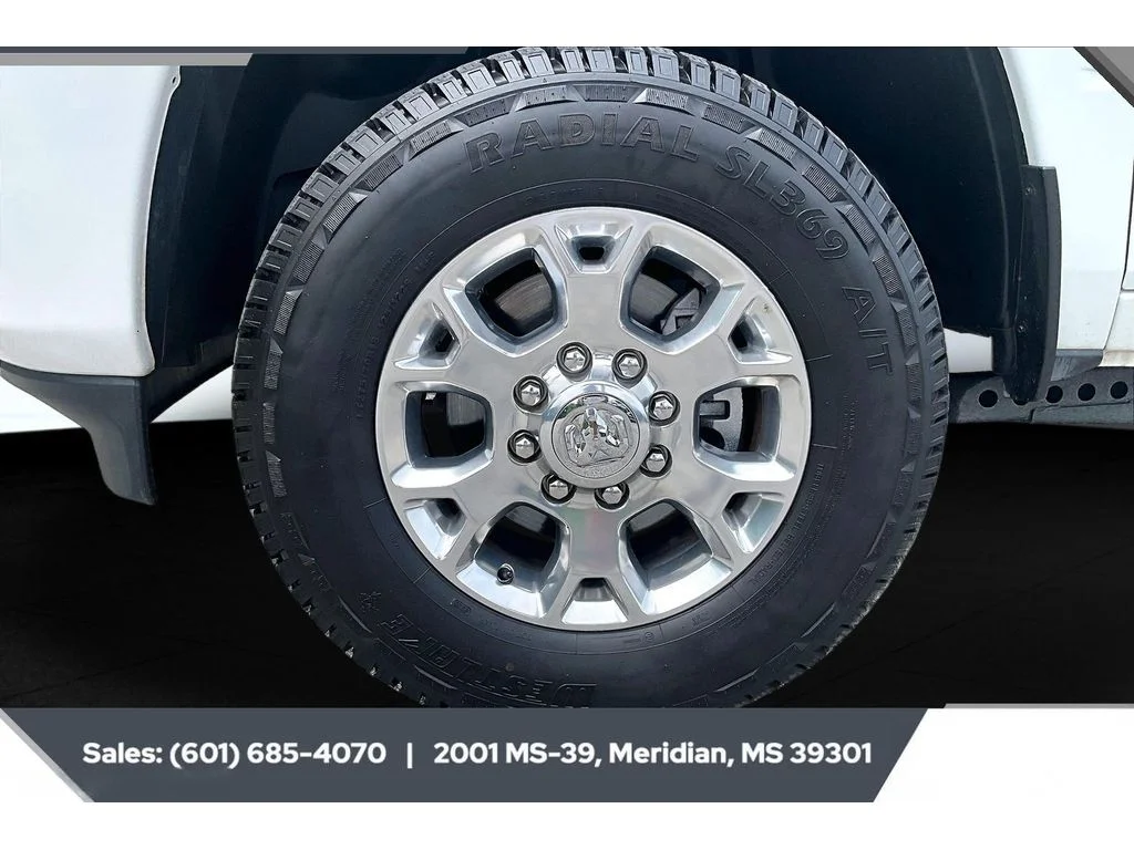 Used 2024 Bright White Clearcoat Ram Laramie image 7