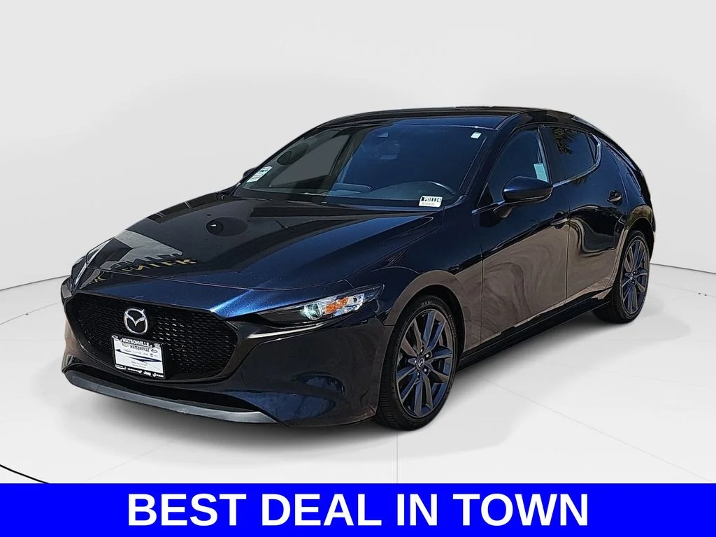 Used 2019 Blue Mazda Base MAZDA3 image 7