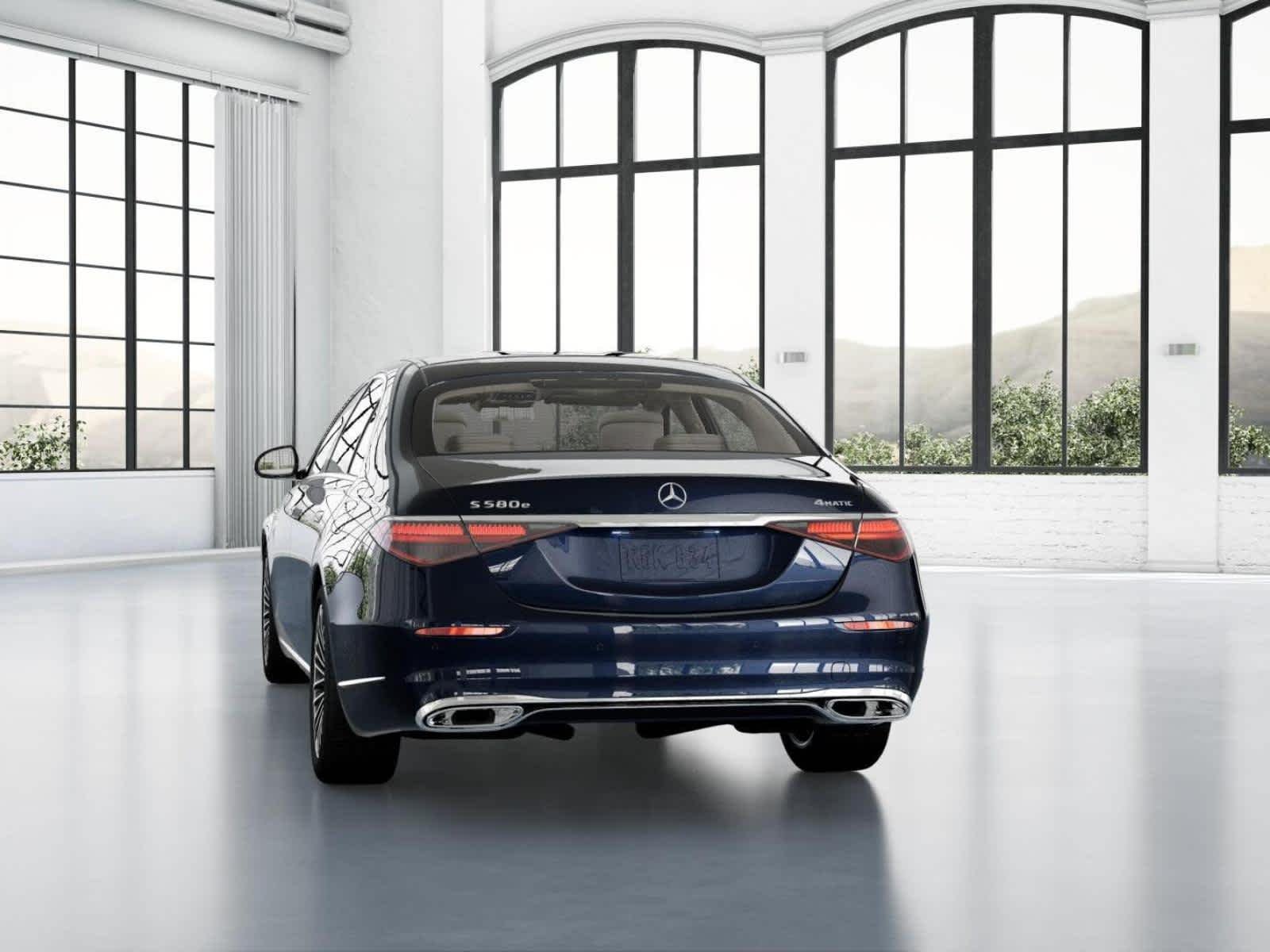 New 2025 Nautical Blue Metallic Mercedes-Benz S 580 image 25