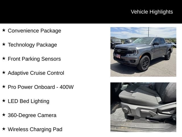 New 2026 Carbonized Gray Metallic Ford XLT image 8