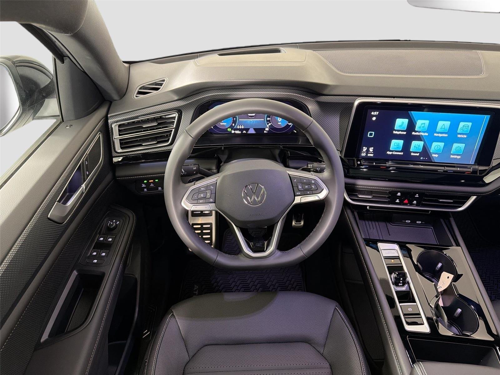 New 2026 Pure Gray Volkswagen 2.0T SEL R-Line Black image 22