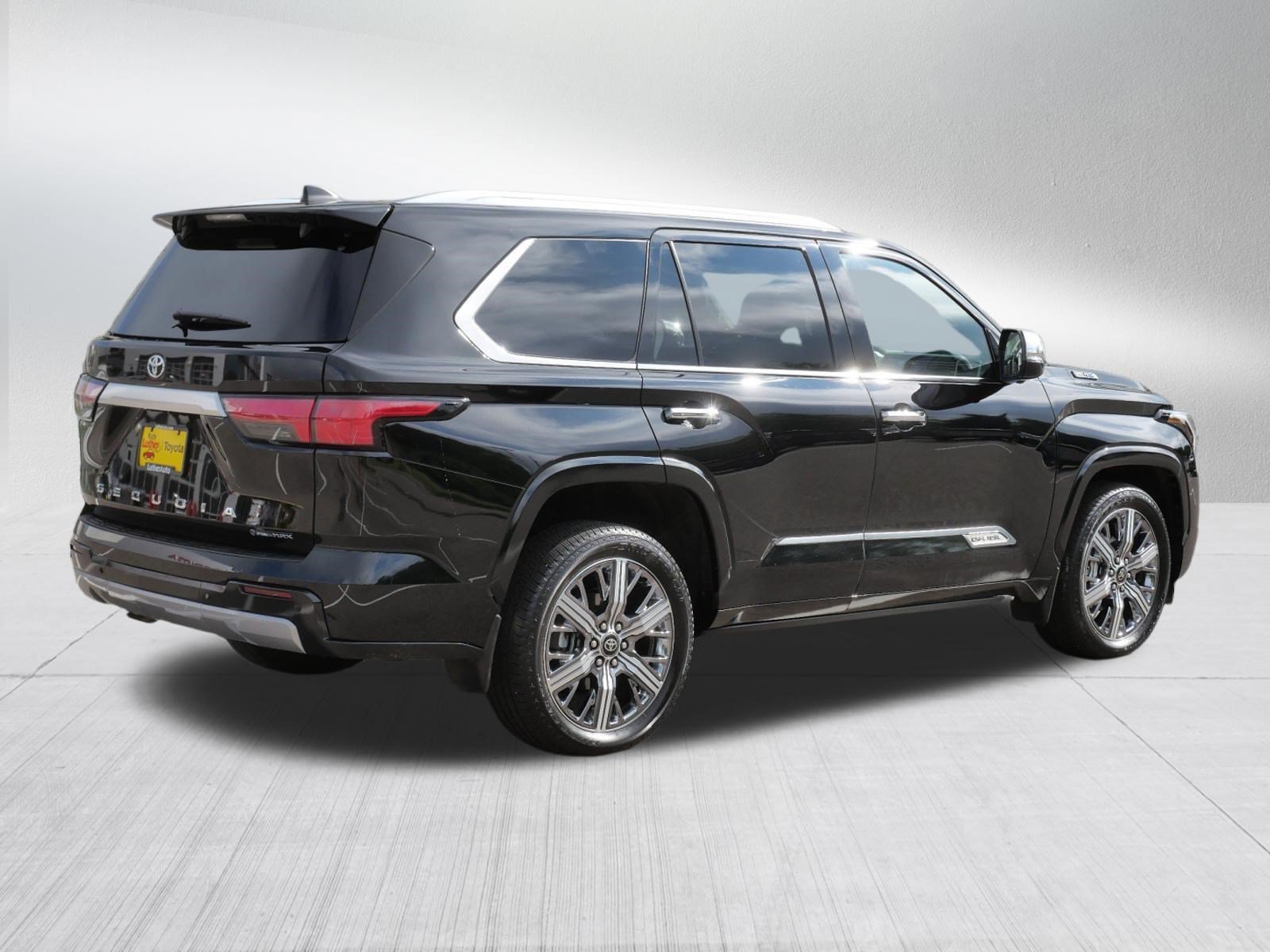 Certified Used 2025 Midnight Black Metallic Toyota Capstone image 8