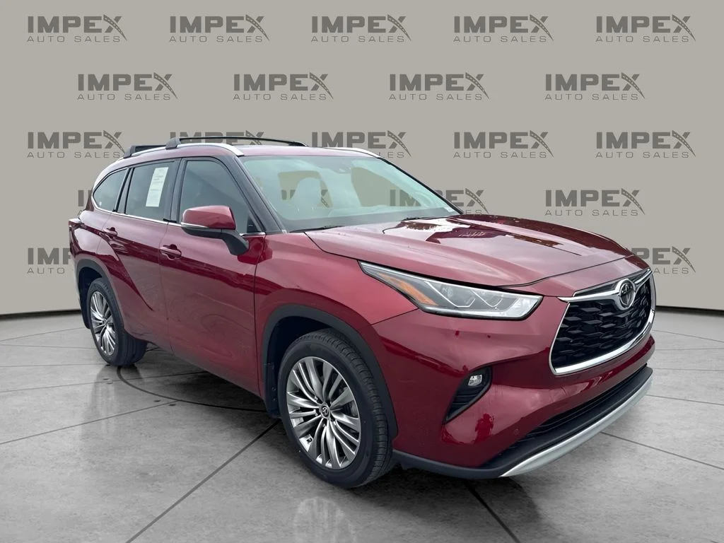 Used 2021 Red Toyota Platinum image 4